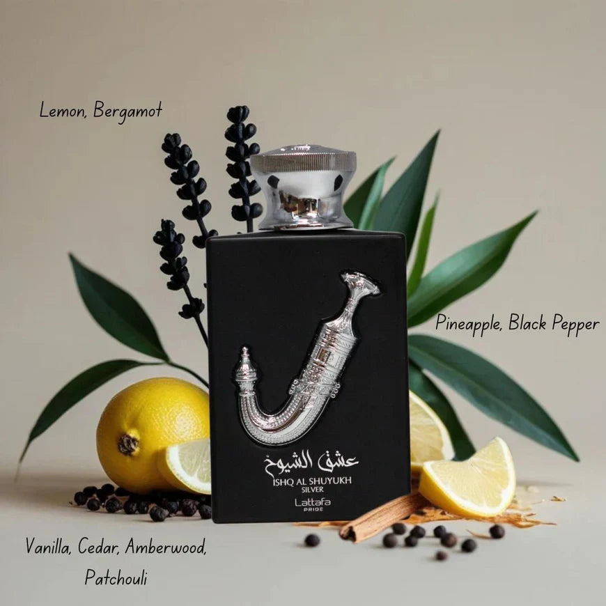 GIFT SET ISHQ AL SHUYUKH SILVER