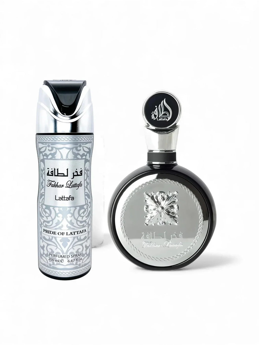 SET FAKHAR LATTAFA PRIDE 100ml & BODY SPRAY 200ml