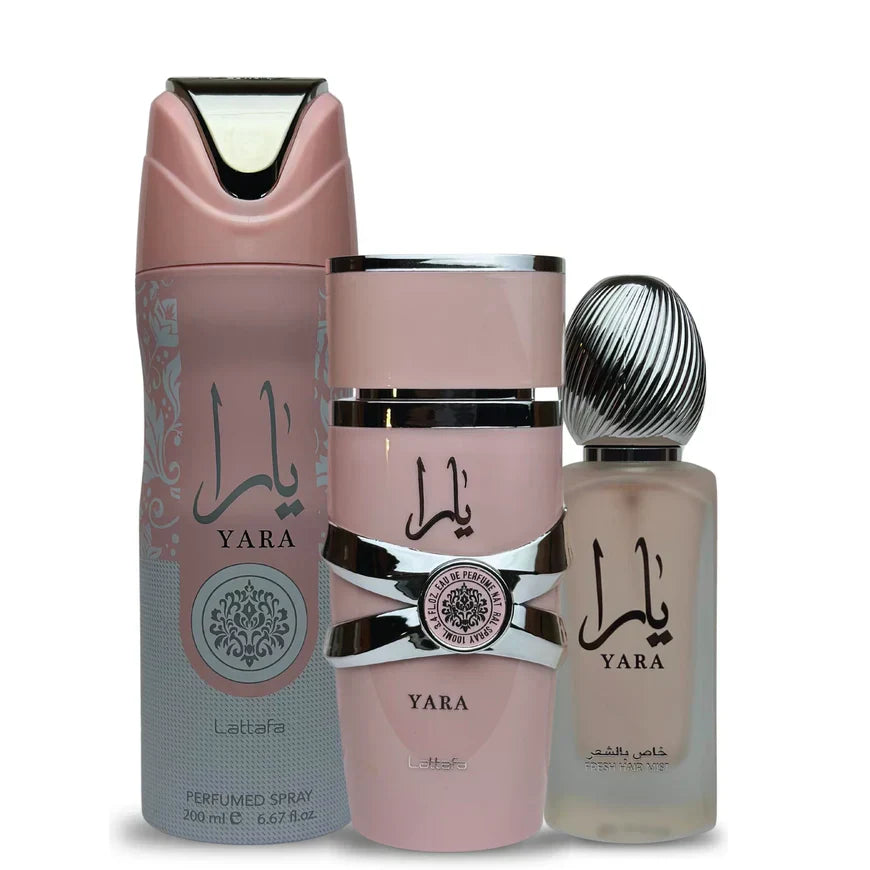 SET LATTAFA YARA MOI WOMEN 3 PC