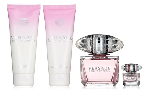 VERSACE BRIGHT CRYSTAL SET 4PC
