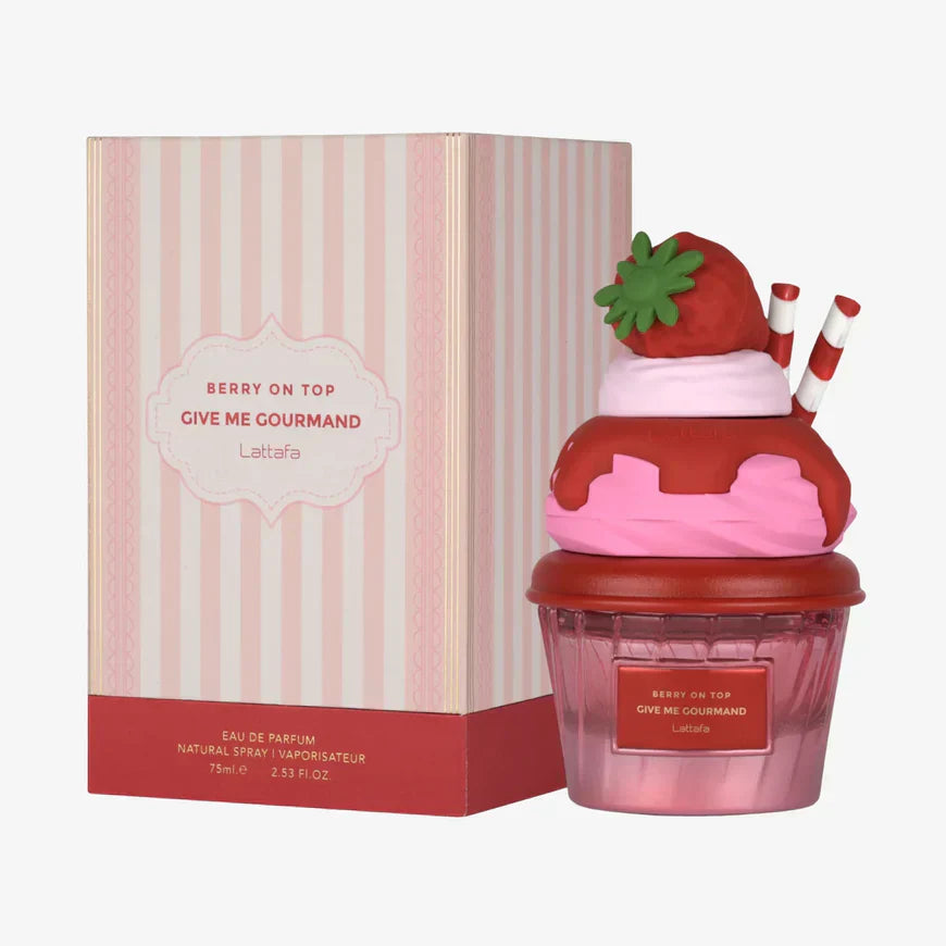 GIVE ME GOURMAND BERRY ON TOP 75ML EDP BY LATTAFA